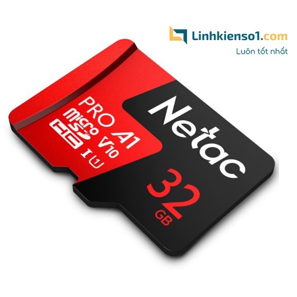 [Mã ELAPR10K giảm 10K đơn 20K] Thẻ nhớ Netac 32GB Micro SDHC U3 Class 10